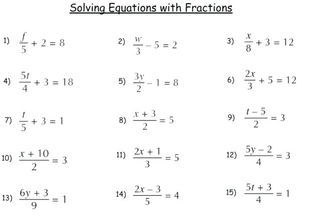 Solving Equations 7th Grade Worksheets | Free Worksheets Samples
