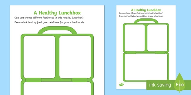 Lunch Box Template