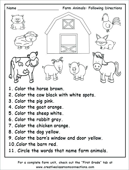Wild And Domestic Animals Worksheets Task Card Set Wild Or
