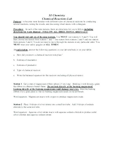 Word Equations Chemistry Worksheet Answers â Webbuilderdirectory Info