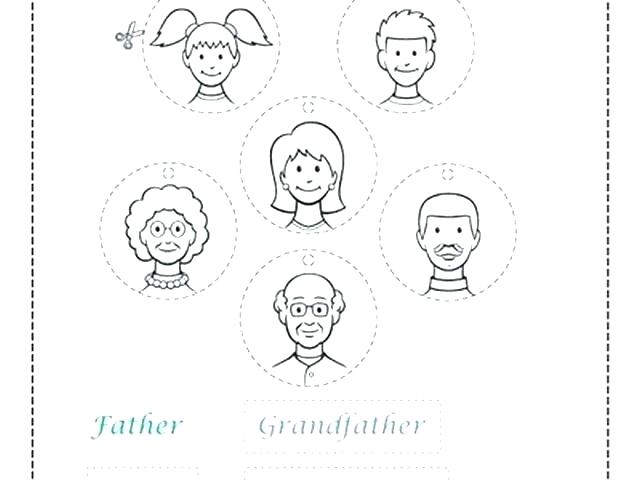 Worksheets Free Printable Family Members Worksheet For