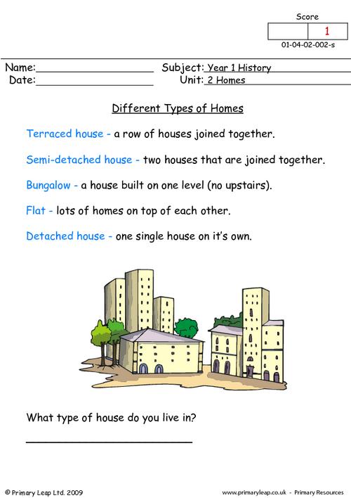 Different Types Of Homes