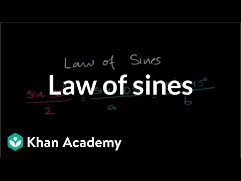 Law Of Sines  Solving For A Side