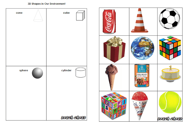 Teach Cheat  Maths  3d Shapes In Our Environment