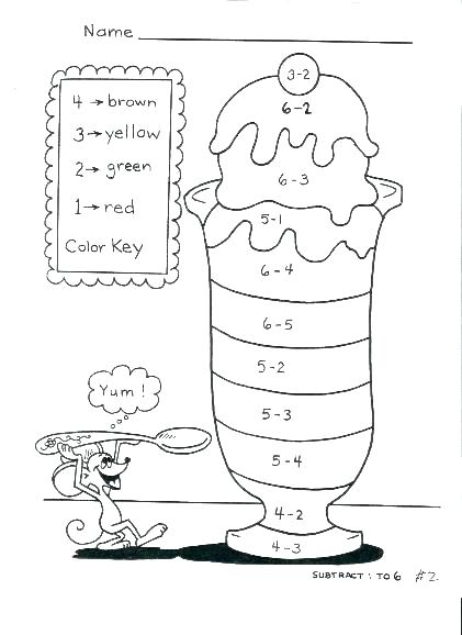 1st Grade Math Worksheets Subtraction â Sibarit Info