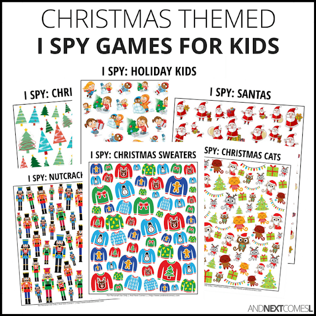 I Spy Printables