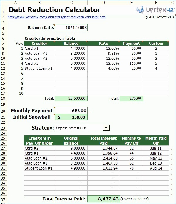 Debt To Income Spreadsheet â Theomega Ca