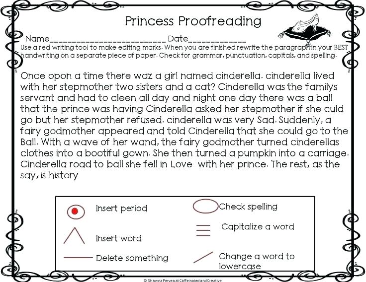 Editing Grammar Worksheets