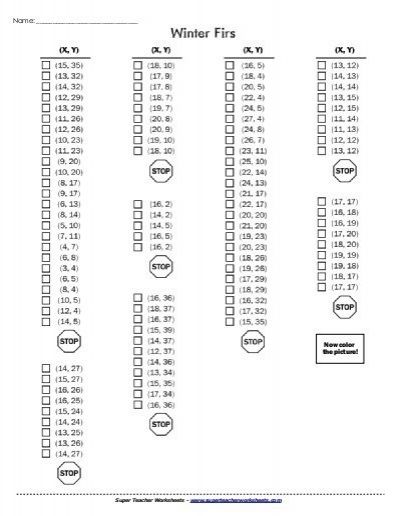 Image Result For Mystery Graph Worksheets