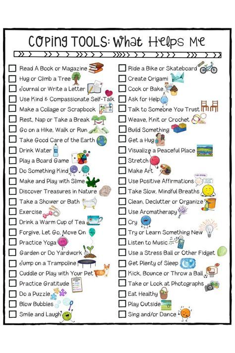 Kids Coping Skills! School Counseling Lesson, Posters, Art