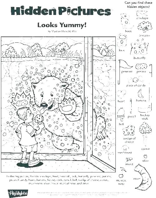 Free Hidden Picture Worksheets Free Worksheets Samples