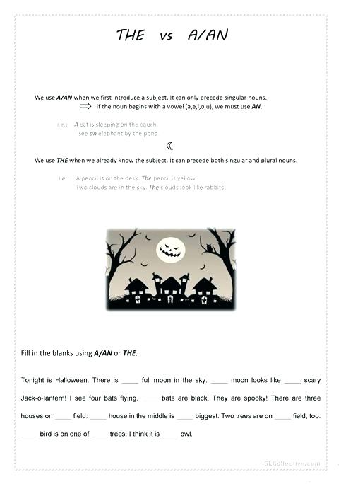Halloween English Worksheets Collection Halloween Esl Worksheets