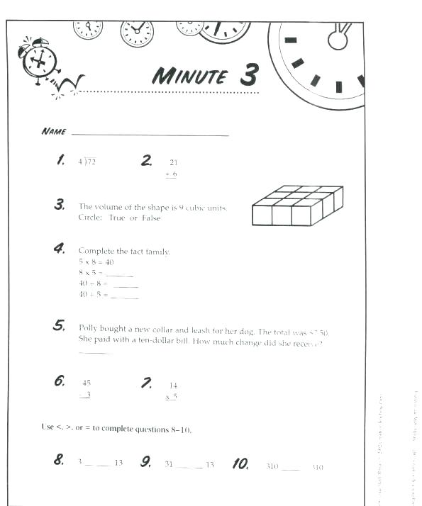 Long Addition Worksheet Mad Minutes Division Worksheets The Best