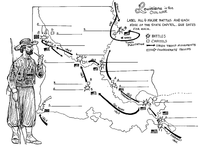 Louisiana History Teacher's Site Directory