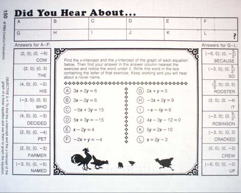 Did You Hear About Math Worksheet