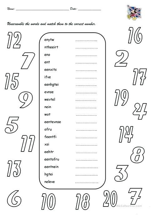 Printable Worksheets Numbers 1 Worksheet Free Made By 20