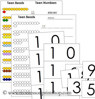 Printables  Montessori Math Worksheets  Lemonlilyfestival