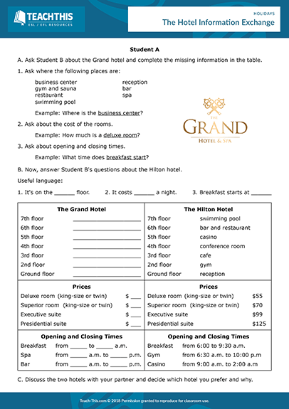 Holidays Esl Activities Worksheets Games