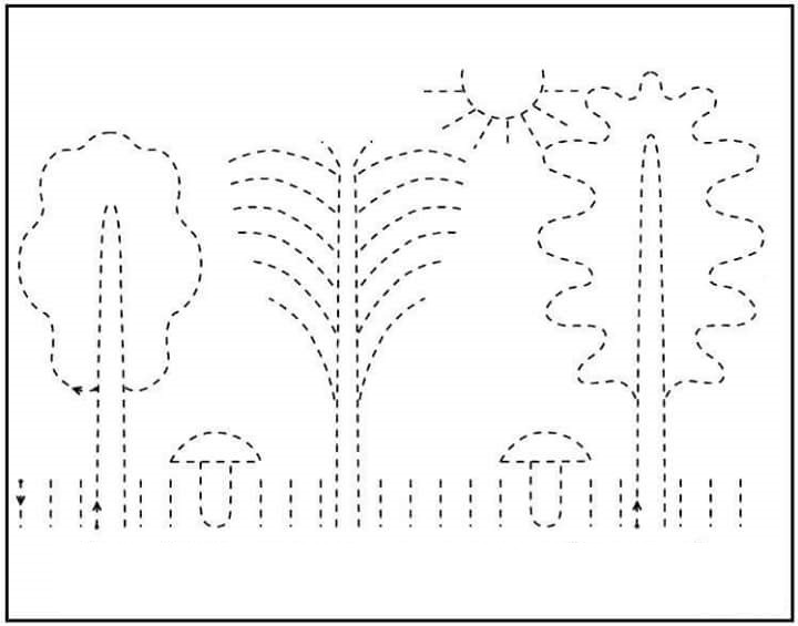 Printing Practice For Kindergarten