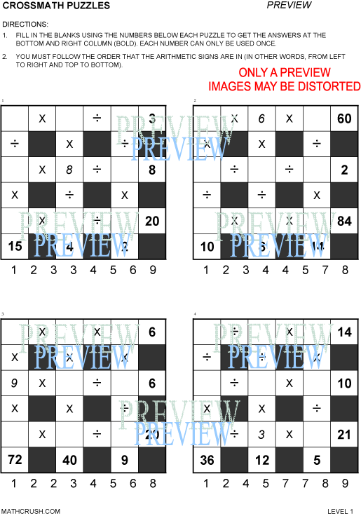 Puzzles, Thinking, Word Problems By Math Crush
