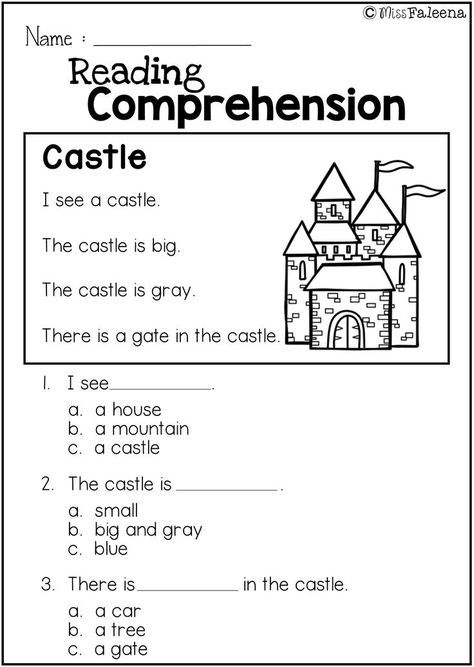 Reading Comprehension Set 1