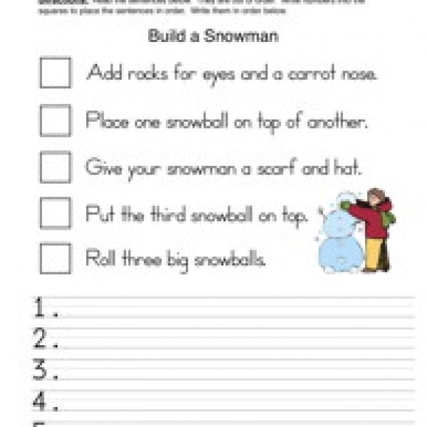 Sequence Worksheet 6