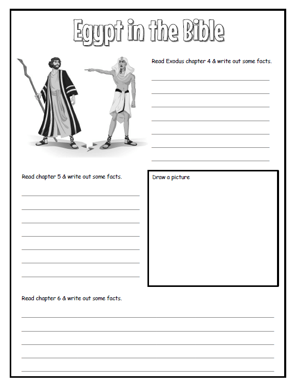 Here Is A Freebie, Ancient Egypt Worksheet Set! For Grades 2nd