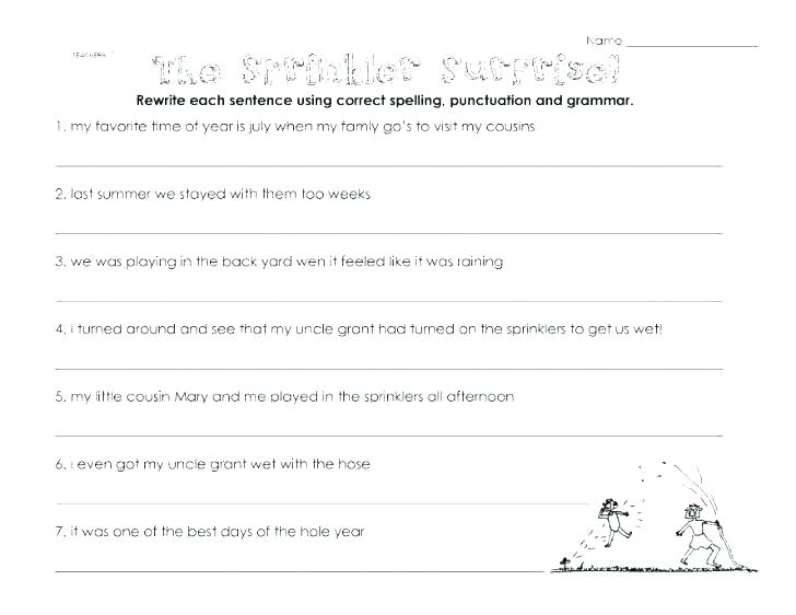 Grade 6 Worksheets English Writing Worksheets English Story