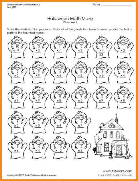 Halloween Math Activities High School Drivecheapusedmotorhomeinfo