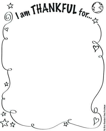 I Am Thankful For Worksheets Kindergarten Free Samples Worksheet