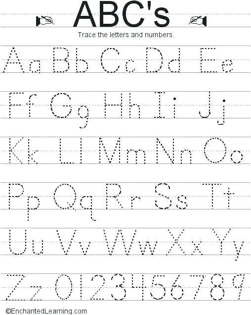 Letter Handwriting Worksheet Alphabet Tracing Worksheets Alphabet