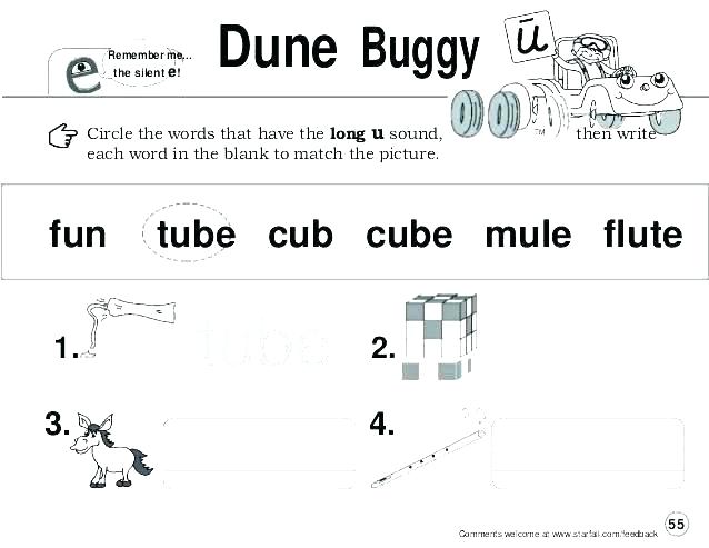 Long Vowel U Silent E Worksheets O Activities By Printable Words Long Vowel U Silent E Worksheets O Activities By Printable Words