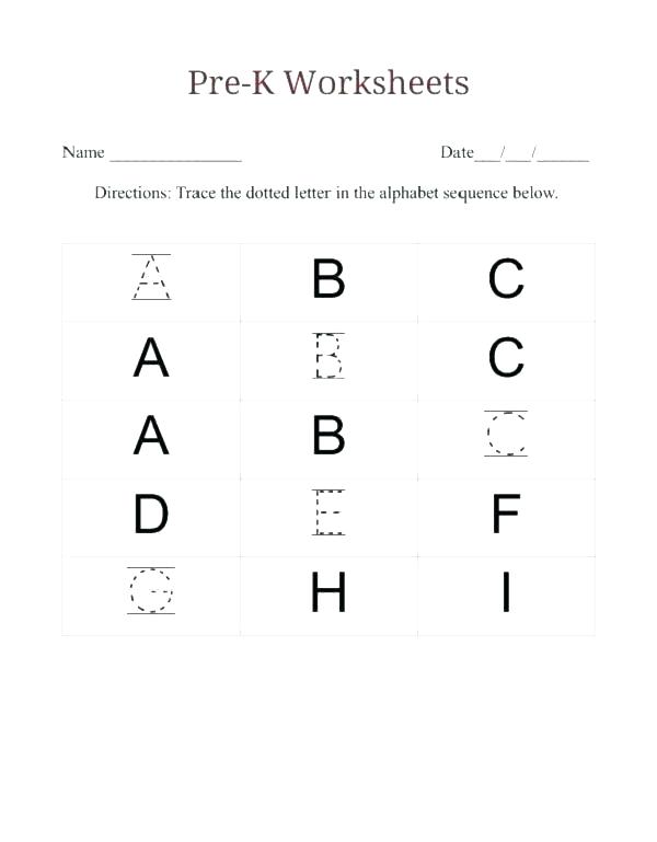 Matching Worksheets Preschool See Letters Colour For Preschoolers
