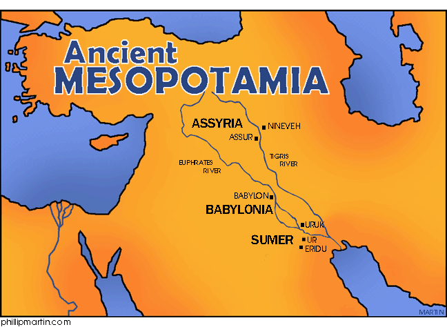 Ancient Mesopotamia Geography & Maps