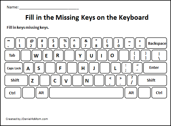 Learning The Computer Keyboard Layout