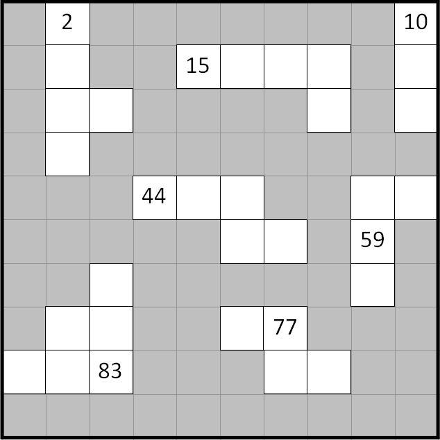 Number Grid Puzzles (10 Variations)