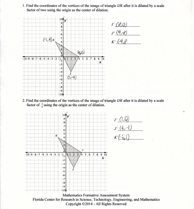 Worksheet  Scale Factor Worksheet  Mathworksheetsland Scale