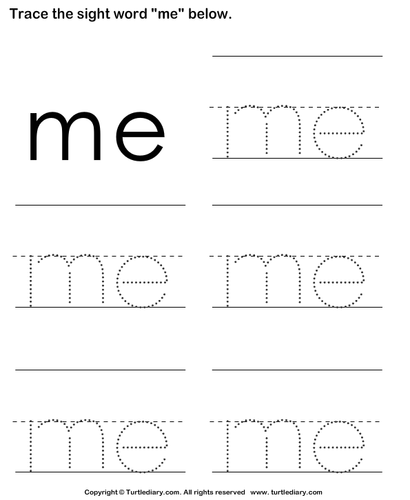 Sight Word Worksheet  New 493 Tracing Sight Words Worksheets