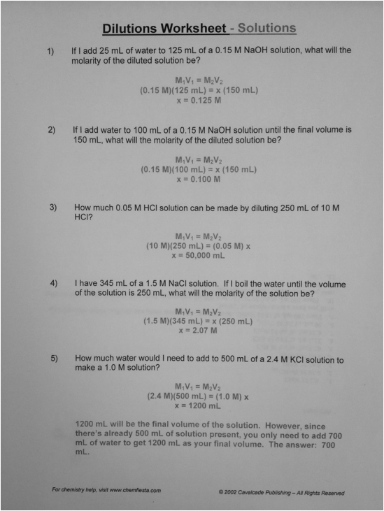 Molality Worksheet  Molarity Worksheet Number 15 Youtube  Molarity