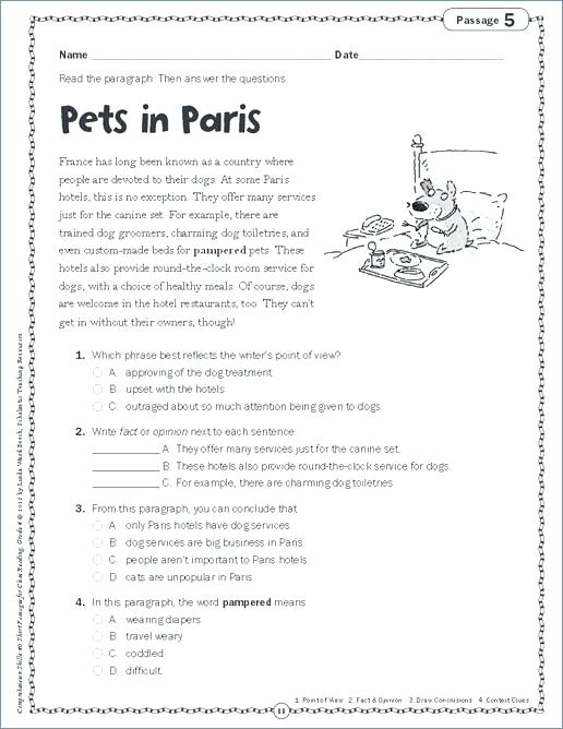 3rd Grade Ela Worksheets Grade Reading Comprehension Worksheets Free 3rd Grade Ela Worksheets Grade Reading Comprehension Worksheets Free