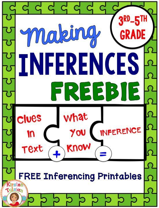 Inferences Printables Free