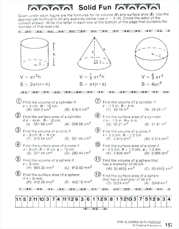 Algebra with pizzazz worksheets answers free