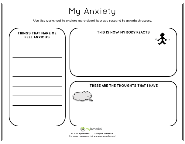Anxiety Management Worksheets