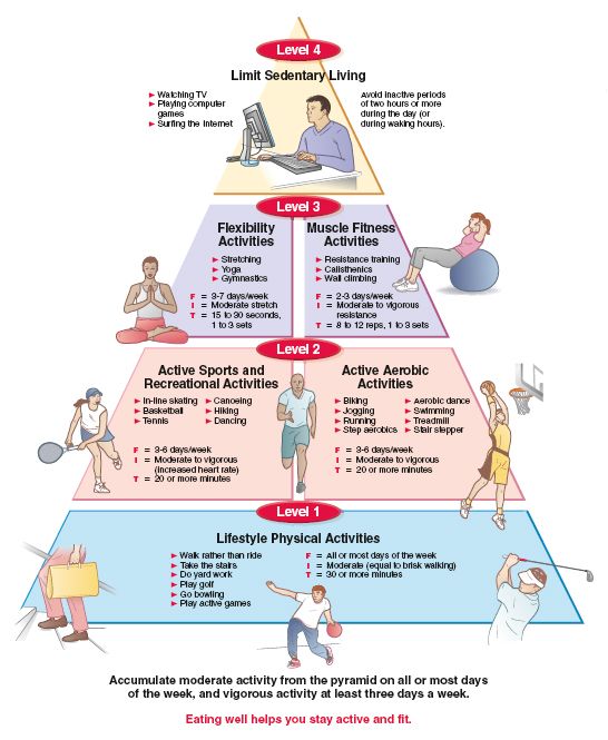 Physical Activity Pyramid