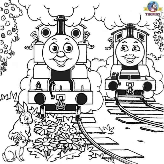 Free Coloring Pages For Boys Worksheets Thomas The Train Pictures