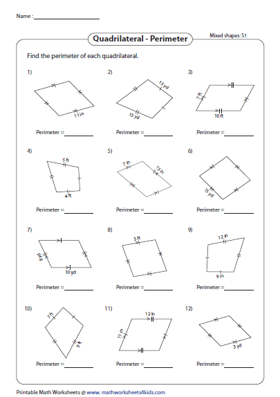 Classifying Quadrilaterals Worksheet Pemdas Worksheets Solving