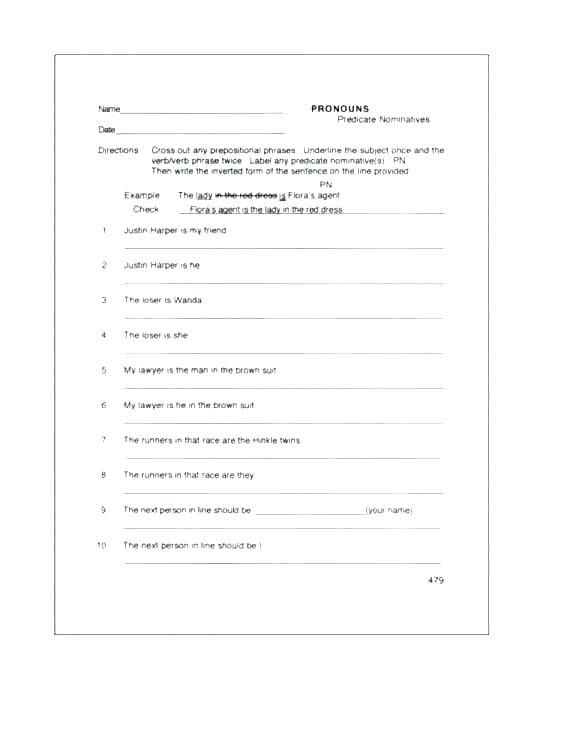 Easy French Worksheets