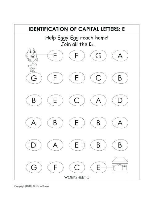 Kindergarten Alphabet Worksheets Kindergarten Alphabet Worksheets