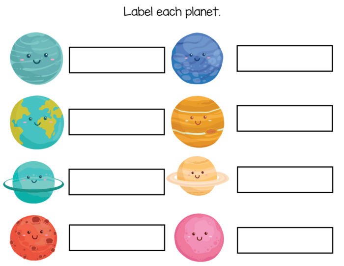 Kindergarten Worksheets