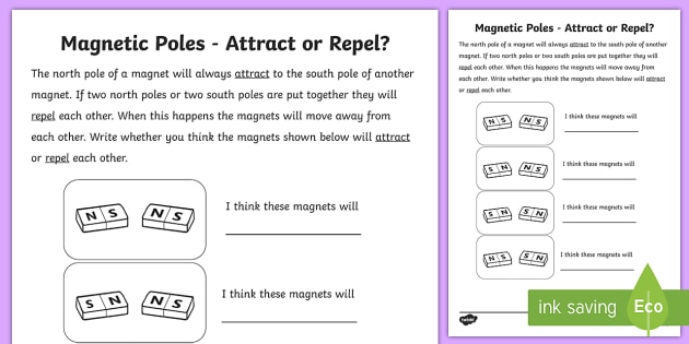 Magnetism Worksheet Point Of View Worksheets Division Worksheets